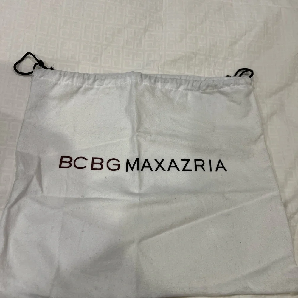 BCBGMaxAzria Taupe  Clutch with Gunmetal Studs - Picture 7 of 7